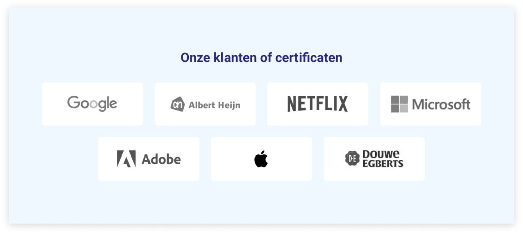 Logos of keurmerken
